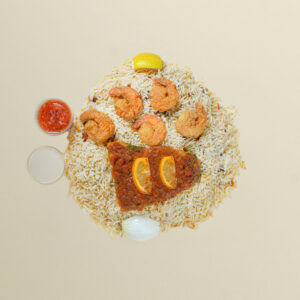 بحري الشواية بالفرن