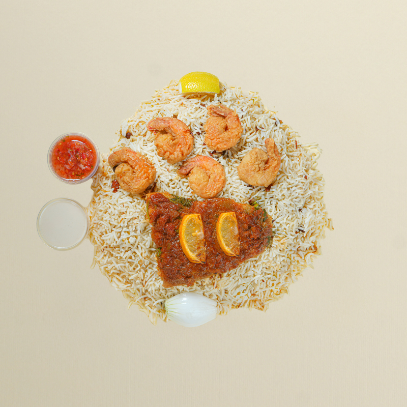 بحري الشواية بالفرن